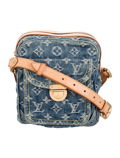 lv vintage bag denim|luis vuitton denim bag.